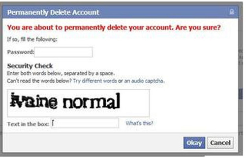 بالصور طريقة حذف حسابك من موقع الفيس بوك 2014