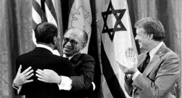 بالصور والفيديو الذكرى الـ35 لاتفاقية كامب ديفيد بين مصر وإسرائيل