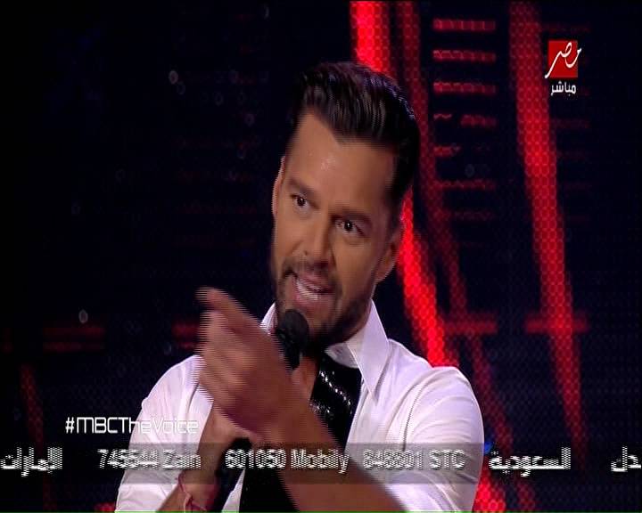 صور ريكي مارتن Ricky Martin في برنامج ذا فويس الحلقة الاخيرة اليوم السبت 29/3/2014 ThE Voice