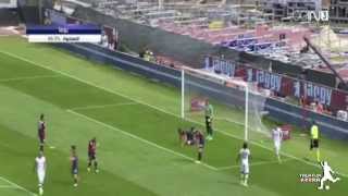 فيديو أهداف مباراة كالياري وروما في الدوري الإيطالي اليوم الاحد 6/4/2014