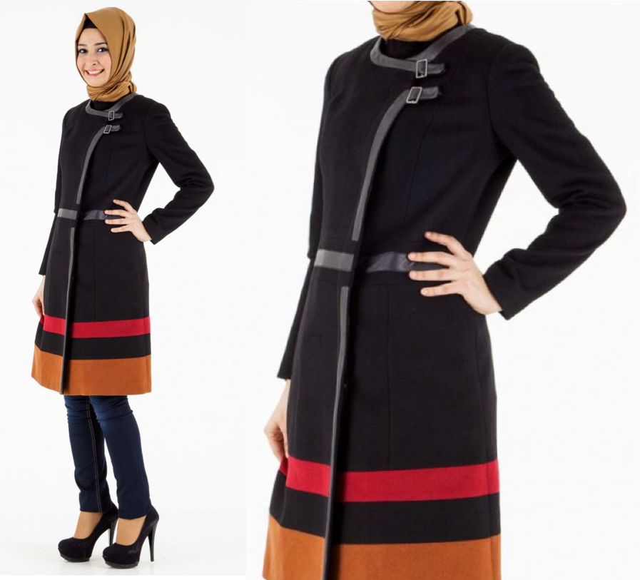صور أزياء تركية للمحجبات عالموضة 2015 , ملابس محجبات ماركة تركية 2015