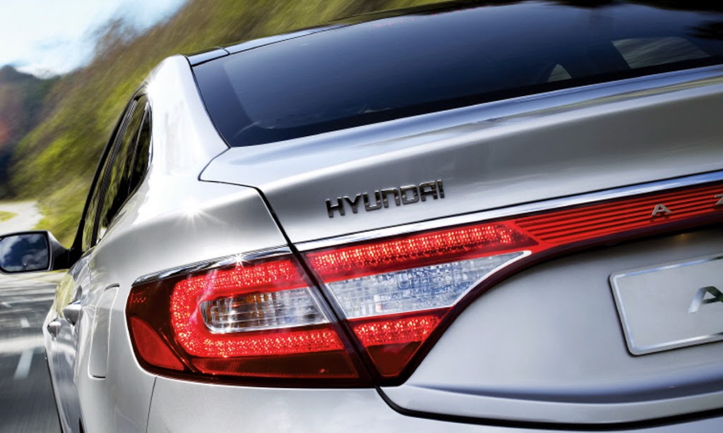صور سيارة هيونداي ازيرا 2014 من الداخل والخارج ، Hyundai Azera 2014