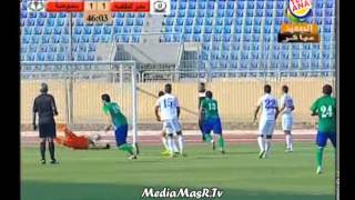 أهداف مباراة مصر المقاصة 2-3 سموحة اليوم الخميس 10/4/2014