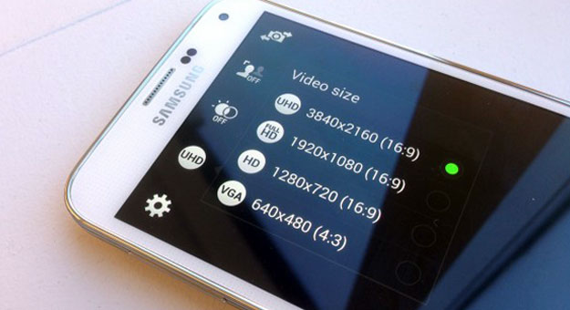 بالفيديو هاتف جالكسي s5 مزود بتقنية 4k للتصوير