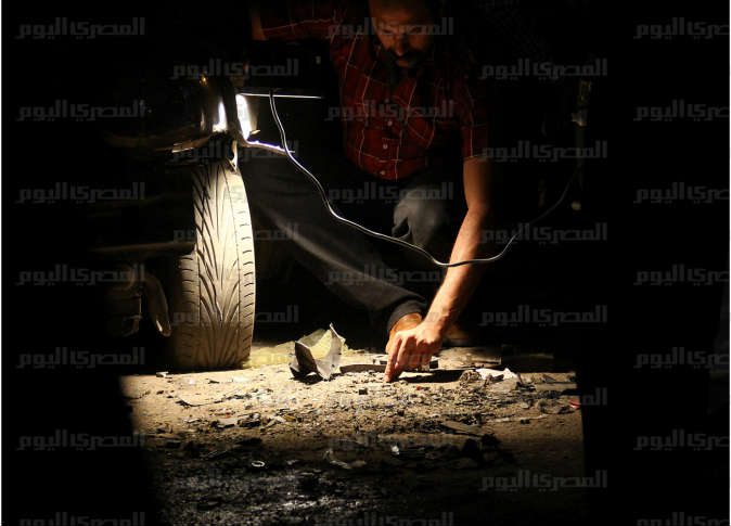 عاجل انفجار ميدان لبنان في الجيزة اليوم الجمعة 18-4-2014