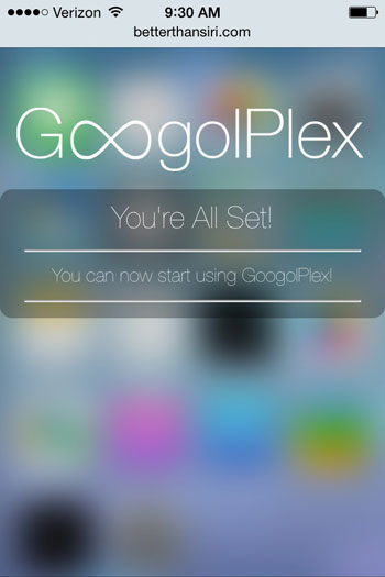 بالصور طريقة تحسين خدمة siri في أجهزة الايفون باستخدام GoogolPlex