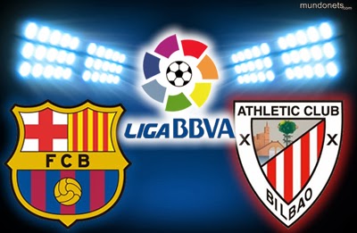توقيت وموعد مباراة برشلونة وأتلتيك بيلباو اليوم الاحد 20-4-2014 في الدوري الاسباني