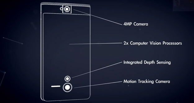 بالفيديو مشروع جديد من جوجل لاطلاق هواتف ذكية بتقنية 3d ، مشروع تانجو