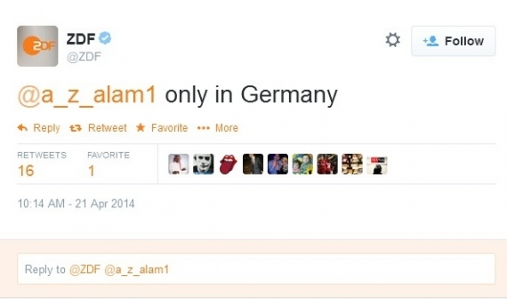 صدمة للمشاهد العربي ، قناة zdf كأس العالم مجاناً بألمانيا فقط