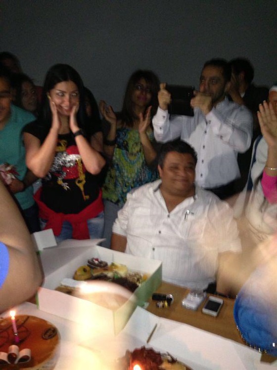 صور كلوديا حنا وهي تحتفل بعيد ميلادها الـ30