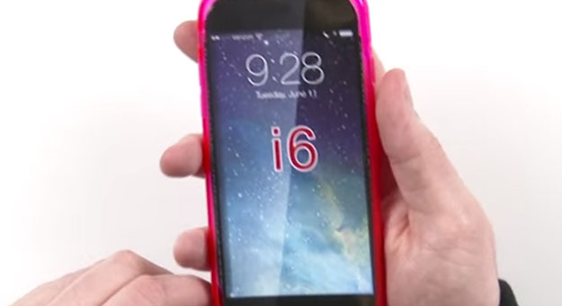 بالفيديو تسريب أول حافظة لأجهزة الايفون 6 ، iphone6