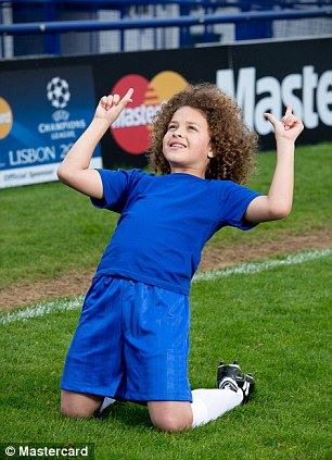 صور نجوم كرة القدم على شكل أطفال في نهائي دوري ابطال اوروبا 2014