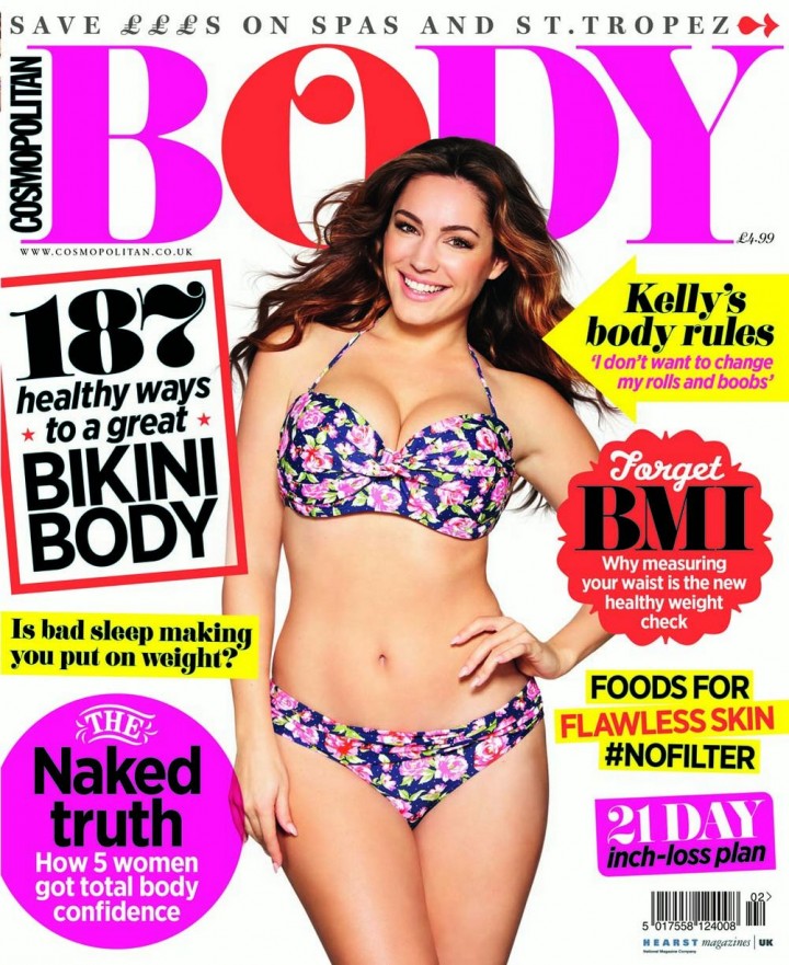 صور كيلي بروك على مجلة Cosmopolitan Body بريطانيا 2014