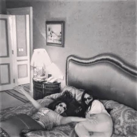 أحدث صور غادة عبد الرازق مع ابنتها روتانا 2014
