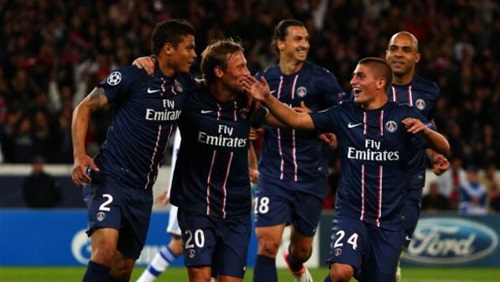 تتويج باريس سان جيرمان بلقب الدوري الفرنسي 2014 للمرة الثانية