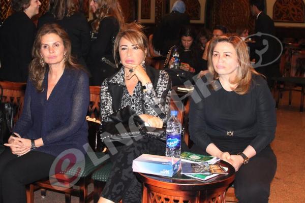 صور نجوم مصر في عزاء والدة عمرو أديب 2014