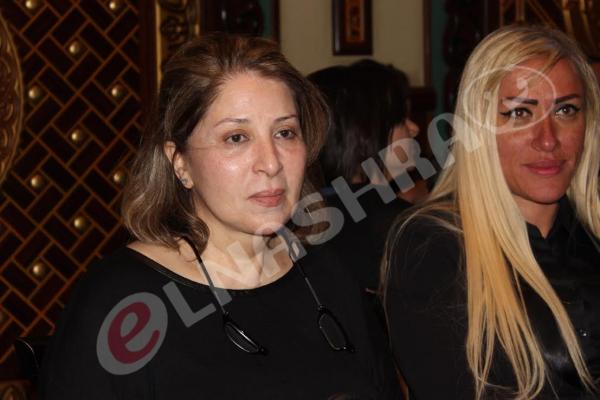 صور نجوم مصر في عزاء والدة عمرو أديب 2014