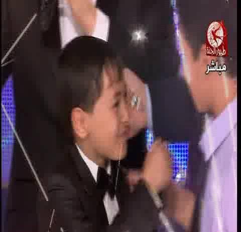 بالفيديو لحظة اعلان فوز الطفل شهاب الشعراني بلقب صوتك كنز 3