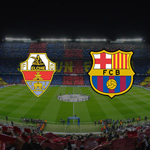 موعد وتوقيت مباراة برشلونة وإلتشي في الدوري الاسباني اليوم الاحد 11-5-2014