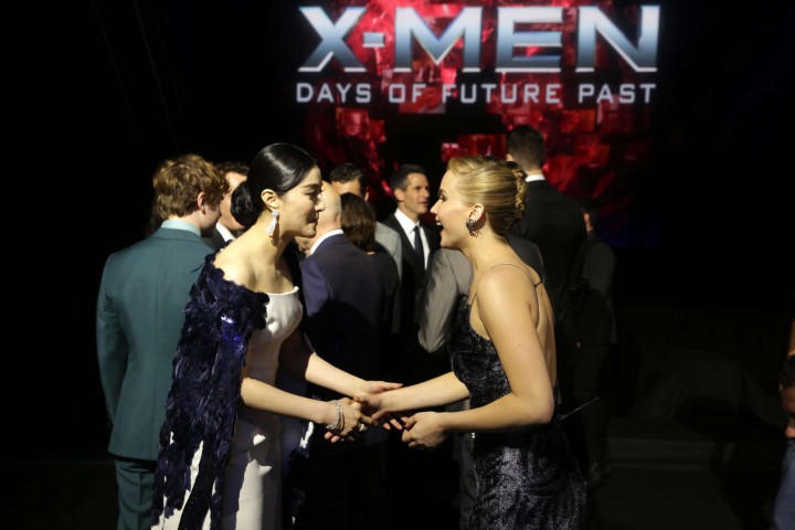 صور جينيفر لورنس في عرض فيلم X-Men: Days Of Future Past