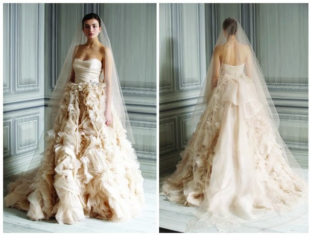 تشكيلة فساتين زفاف لصيف 2014 , أجمل تصميات فساتين العرايس 2015 , صور فستان العروس 2015