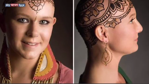 بالصور نساء كندا يقاومن السرطان بنقوش ورسومات الحناء