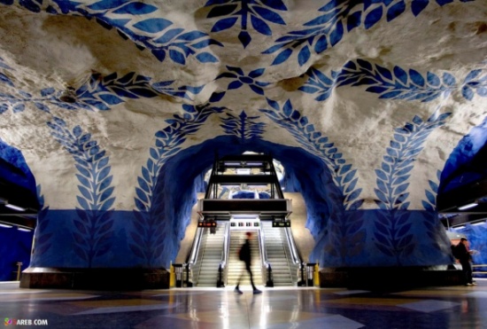 صور اجمل محطات المترو في العالم 2014