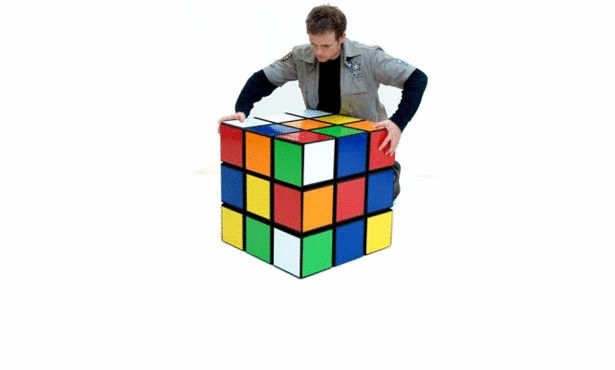 بالصور طريقة حل لغز مكعب روبيك 2014 , كيفية حل لغز Rubik's Cube