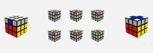 بالصور طريقة حل لغز مكعب روبيك 2014 , كيفية حل لغز Rubik's Cube