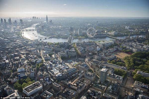 صور مدينة لندن من الجو , تصوير جيسون هوكس