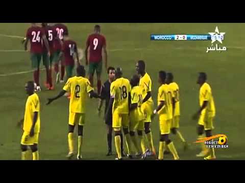 اهداف مباراة المغرب وموزمبيق اليوم الجمعة 23-5-2014