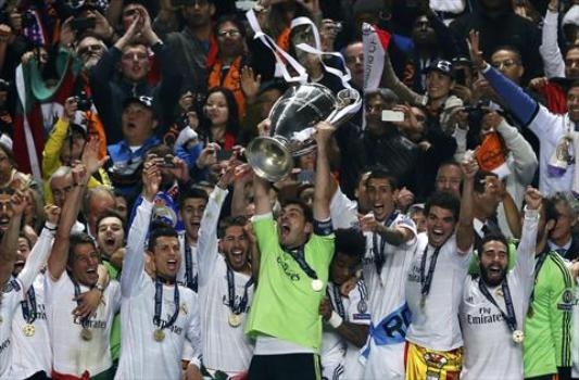 بالفيديو والصور ريال مدريد يتويج بكأس دوري أبطال اوروبا للمرة العاشرة 2014
