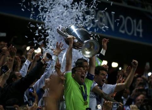 بالفيديو والصور ريال مدريد يتويج بكأس دوري أبطال اوروبا للمرة العاشرة 2014