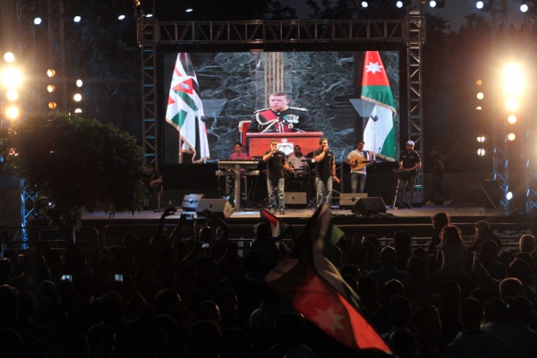 صور احتفالات زين بمناسبة عيد استقلال المملكة الأردنية الهاشمية الـ68