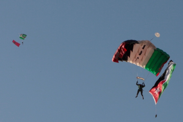 صور احتفالات زين بمناسبة عيد استقلال المملكة الأردنية الهاشمية الـ68