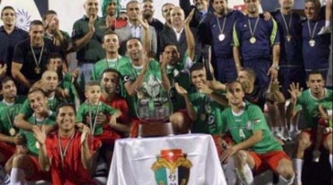 صور تتويج الوحدات بطل الدوري الاردني للمحترفين 2014 , للمرة الثالثة عشرة