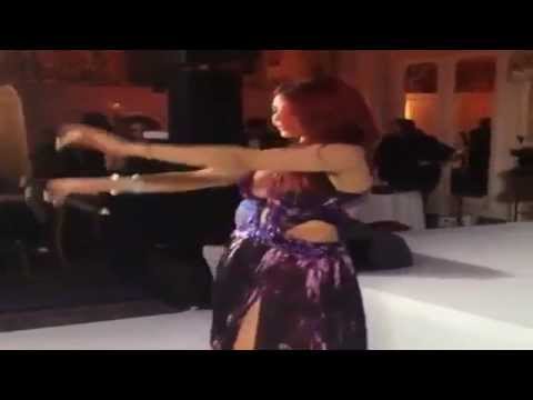 بالفيديو هيفاء وهبي ترقص في مهرجان كان الـ67 بفستان مثير 2014