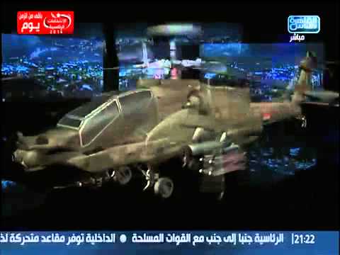 بالفيديو الدبابات تقتحم برنامج الرئيس والناس على قناة القاهرة والناس