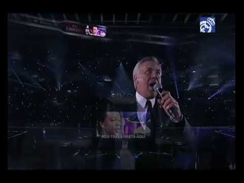 بالفيديو كارلو أنشيلوتي يغني أغنية هلا مدريد 2014 Mp3