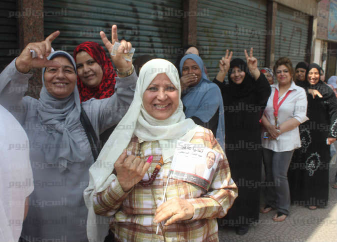 صور رقص بنات مصر على اغنية بشرة خير 2014 , صور رقص بنات مصر في الانتخابات الرئاسية 2014