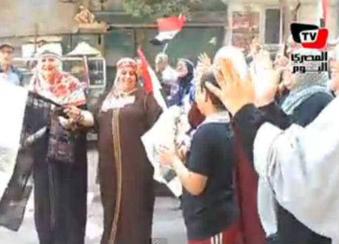 صور رقص بنات مصر على اغنية بشرة خير 2014 , صور رقص بنات مصر في الانتخابات الرئاسية 2014