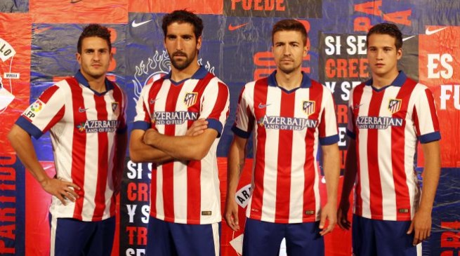 صور قميص نادي أتلتيكو مدريد الجديد لموسم 2014-2015