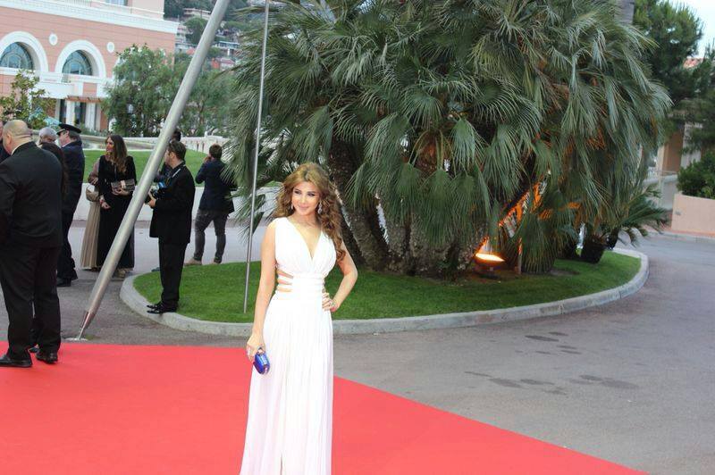 صور نانسي عجرم في حفل World Music Awards 2014