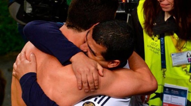 لماذا احتفال رونالدو مع شقيقه في نهائي دوري أبطال اوروبا 2014