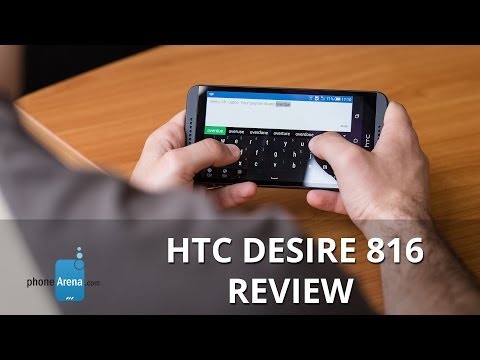 بالفيديو استعراض مواصفات ومميزات هاتف HTC Desire 816