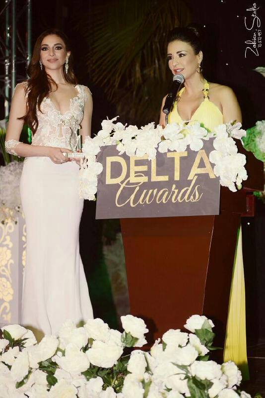 صور ماغي بو غصن في حفل توزيع جوائز Delta Awards 2014