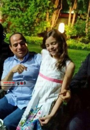لأول مرة صورة الرئيس عبد الفتاح السيسي مع حفيدته
