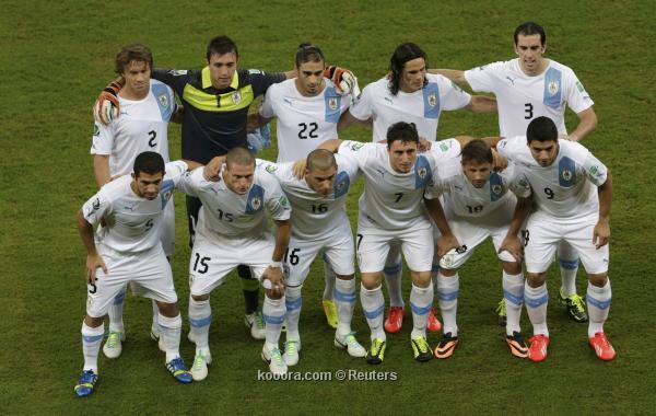 رسميا تشكيلة منتخب الاورغواي في كأس العالم 2014