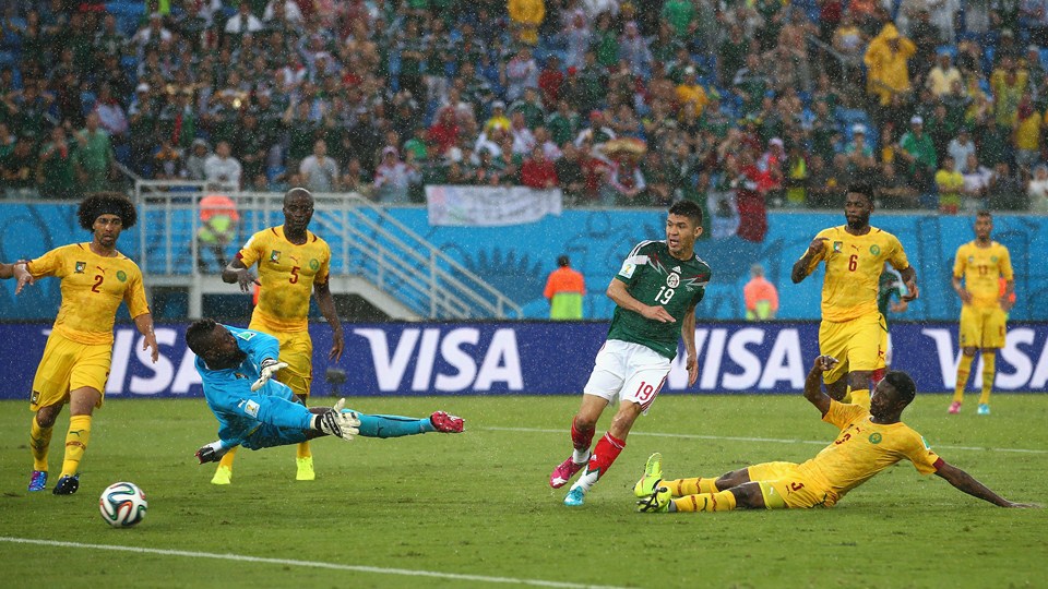 صور مباراة الكاميرون والمكسيك اليوم الجمعة 13-6-2014 في كأس العالم