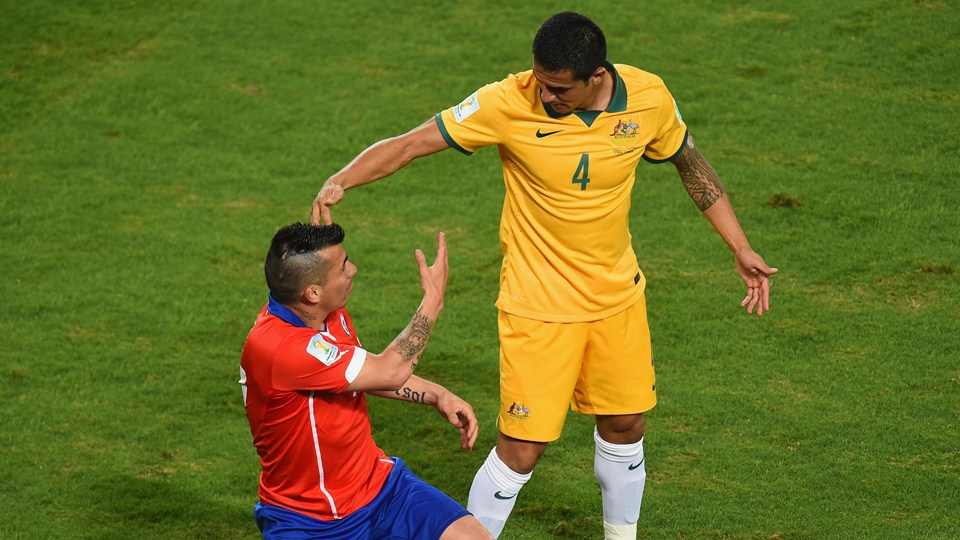 صور مباراة تشيلي وأستراليا في كأس العالم اليوم السبت 14-6-2014